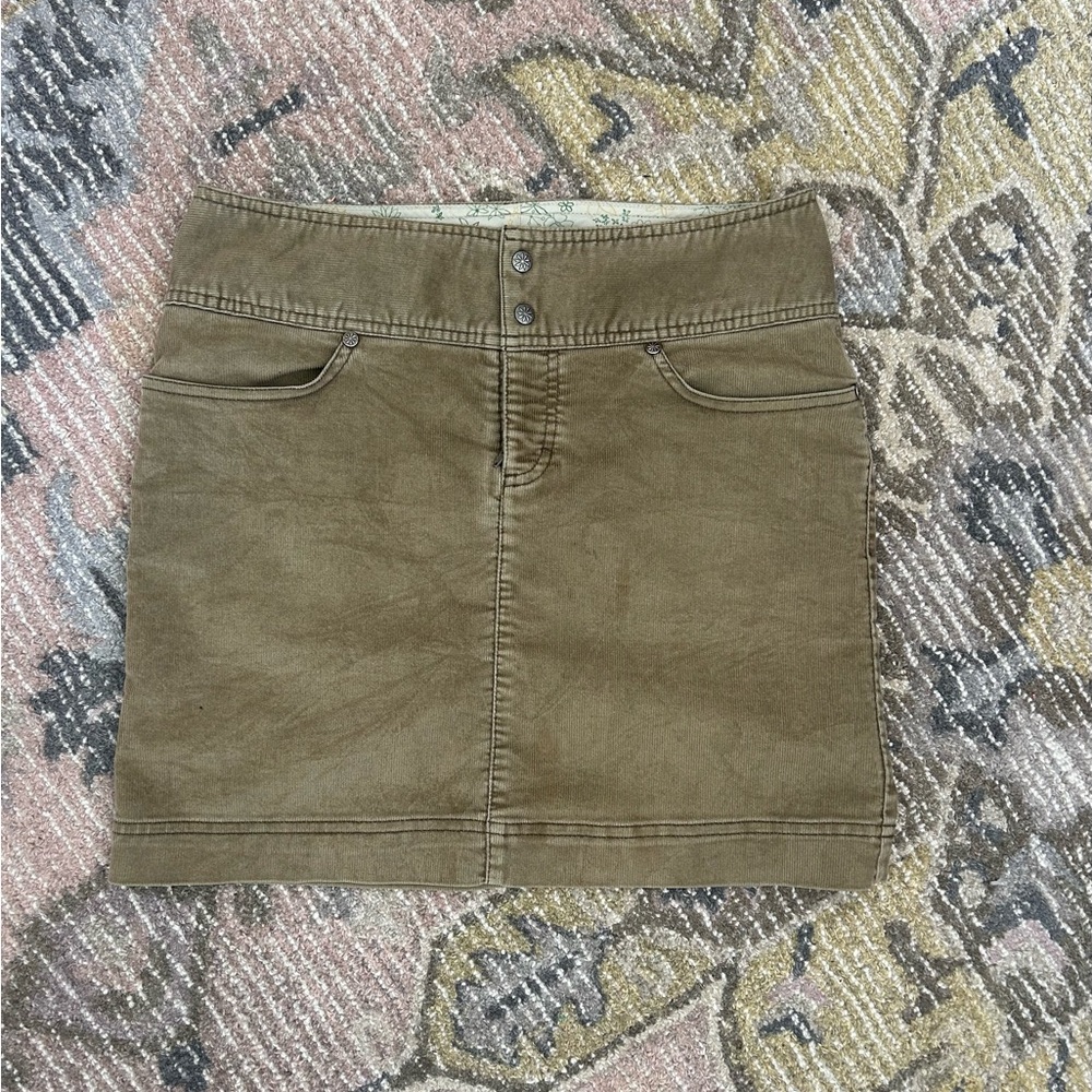 Athleta Olive Green Women's Skirt